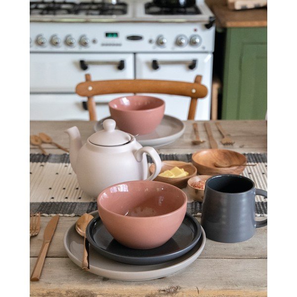 Różowa ceramiczna miska Mikasa Serenity, ø 15 cm-image-2