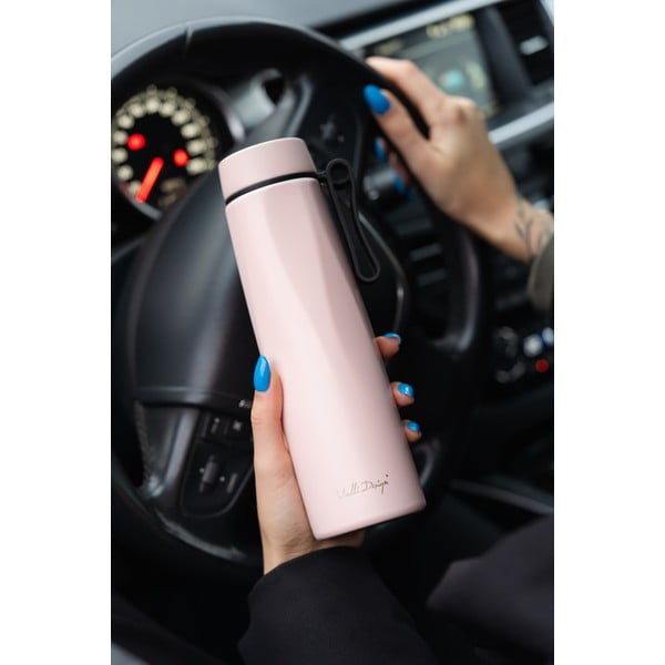 Różowy termos 500 ml Fuori – Vialli Design-image-4