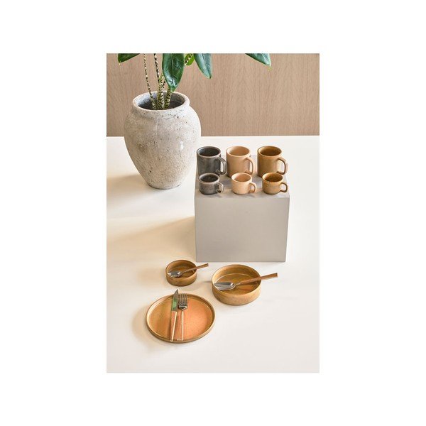 Pomarańczowe porcelanowe miski zestaw 2 szt. ø 10,1 cm Fjord – Villa Collection-image-2