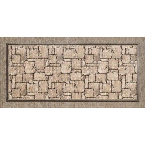Beżowy chodnik Floorita Wall, 55x140 cm-image-1