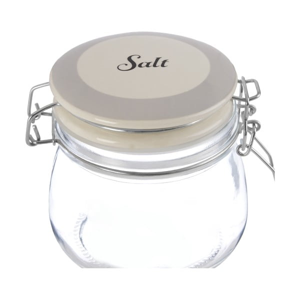 Szklany pojemnik na sól Grocer – Premier Housewares-image-1