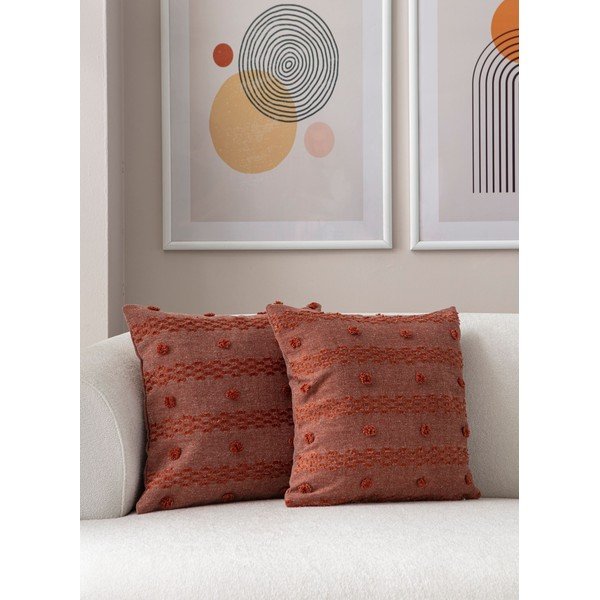 Poszewki na poduszki zestaw 2 szt. 43x43 cm Tuffet – Mioli Decor-image-2