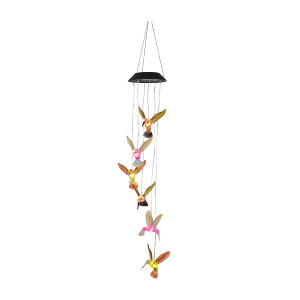 Solarna dekoracja wisząca LED Best Season Hummingbirds, 6 lampek