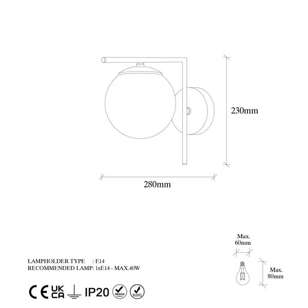 Kinkiet w kolorze złota ø 15 cm Antique – Opviq lights-image-4
