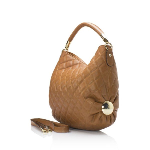 Torebka skórzana Markese 6937 Cognac-image-1