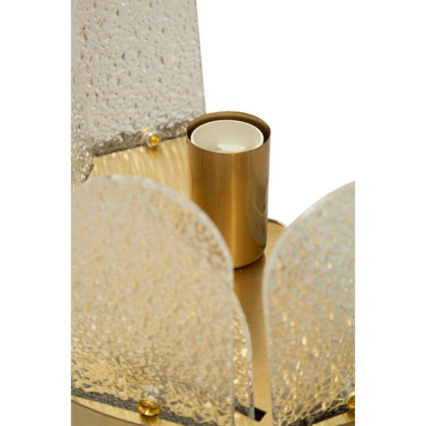 Szklany kinkiet w kolorze złota Gris – Mauro Ferretti-image-3