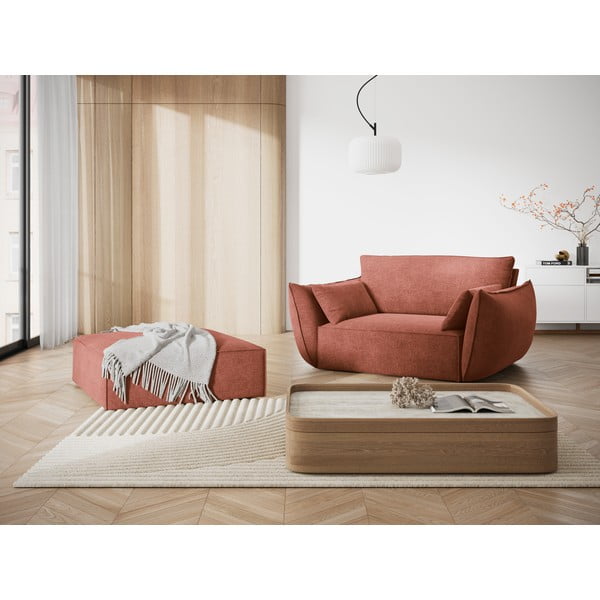Czerwony podnóżek Vanda – Mazzini Sofas-image-1