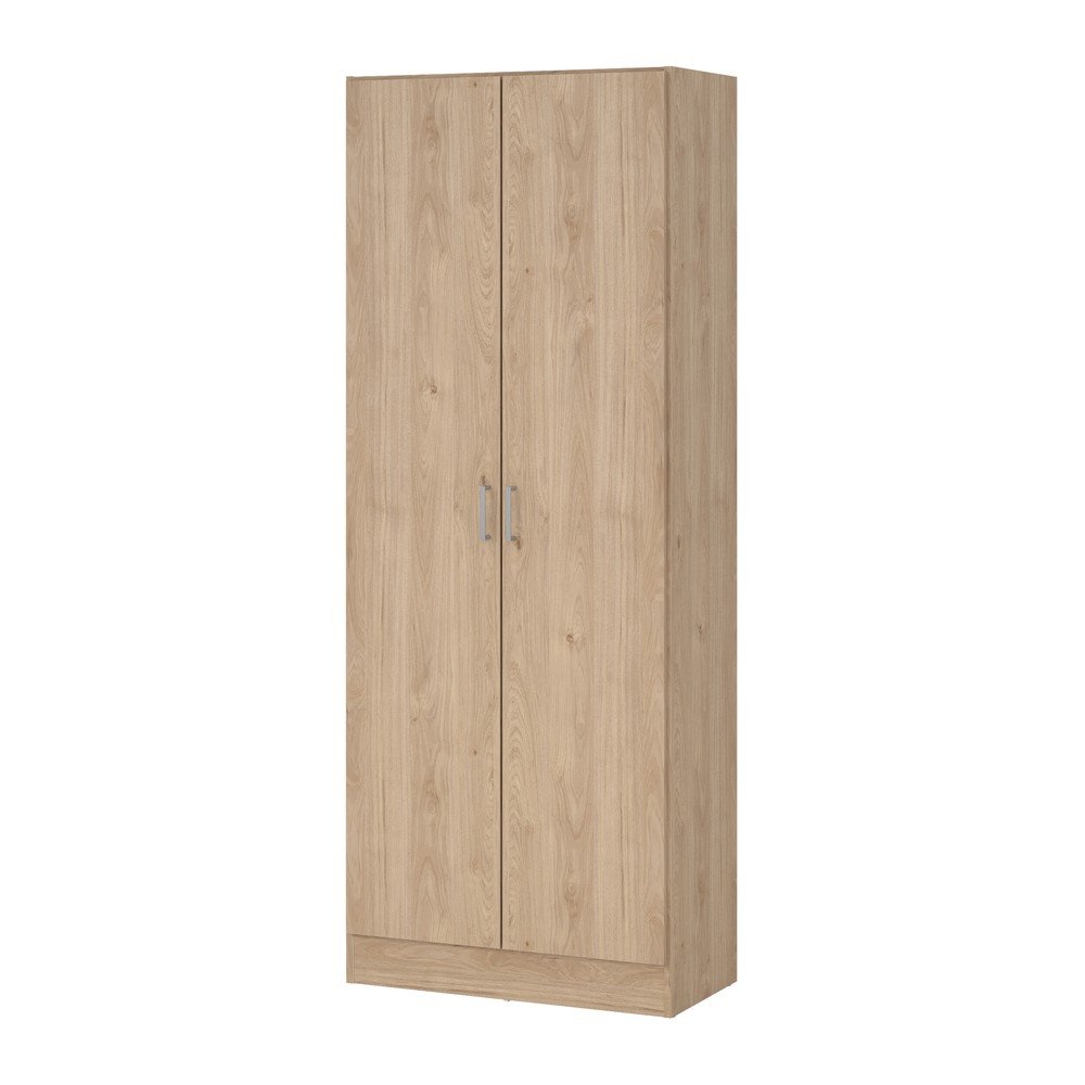Szafa w dekorze dębu w naturalnym kolorze 70x181x36 cm Focus – Tvilum