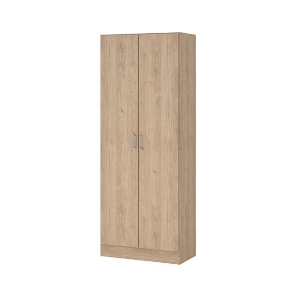 Szafa w dekorze dębu w naturalnym kolorze 70x181x36 cm Focus – Tvilum
