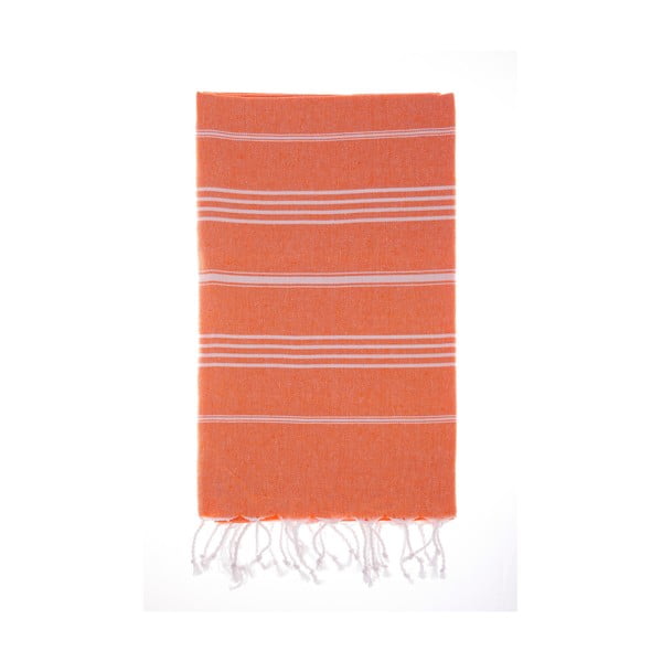 Ręcznik hammam Cesme Orange, 100x180 cm