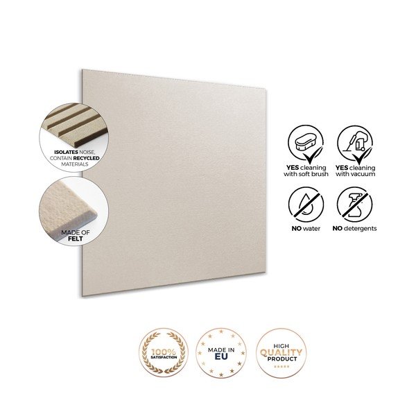 Tekstylne panele akustyczne zestaw 2 szt. 60x60 cm Light Timber II – Styler-image-4