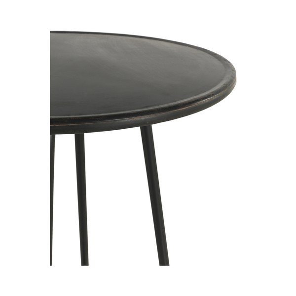 Czarny metalowy stolik Geese Industrial Style, wys. 75 cm-image-2