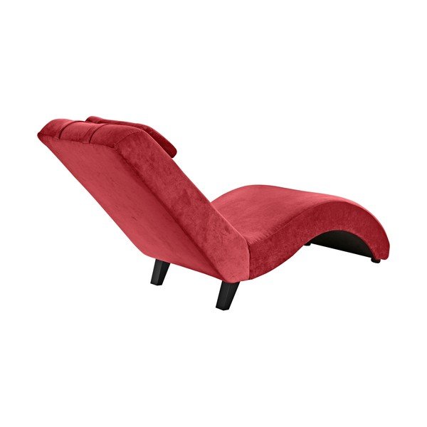 Czerwony szezlong Max Winzer Norris Velvet-image-2