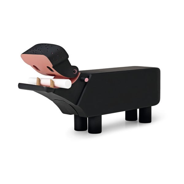 Figurka z litego drewna bukowego Kay Bojesen Denmark Hippo