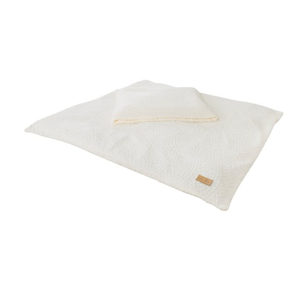 Kremowa pościel dziecięca do łóżeczka 80x80 cm Seashells – Roba-image-2