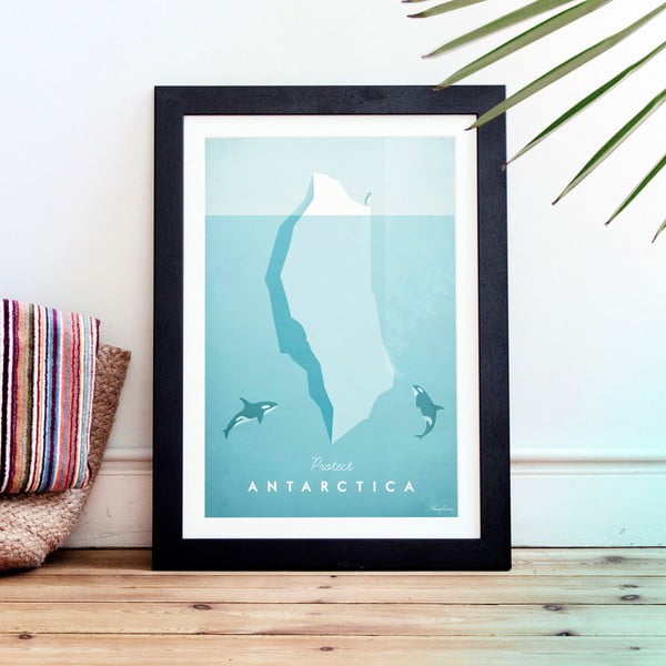 Plakat Travelposter Antarctica, A3-image-1