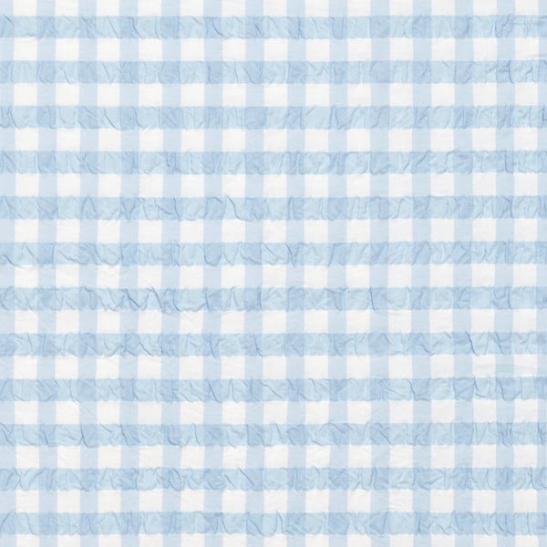 Biało-jasnoniebieska pościel jednoosobowa z kory 140x200 cm Bæk&Bølge – JUNA-image-2