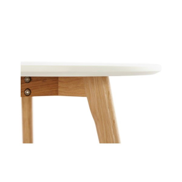 Zestaw 2 stolików z białym blatem Kokoon Espino-image-4