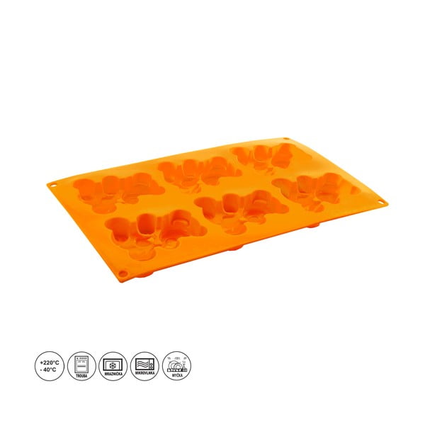 Silikonowa forma do pieczenia ciasteczek w kształcie misiów Orion-image-3