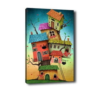 Obraz Tablo Center Tree Houses, 40x60 cm
