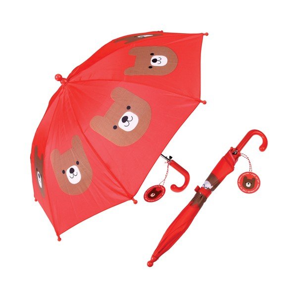 Czerwony parasol Rex London Bruno The Bear