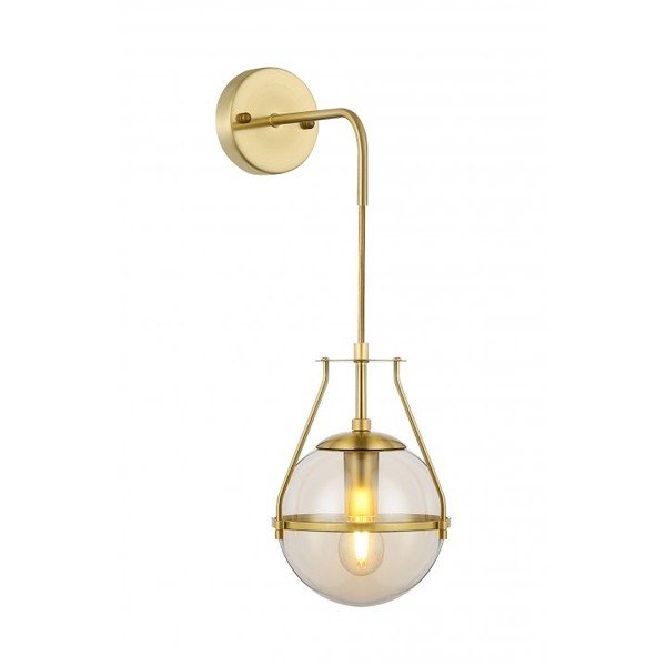 Kinkiet w kolorze złota ø 16 cm Drop – GTV