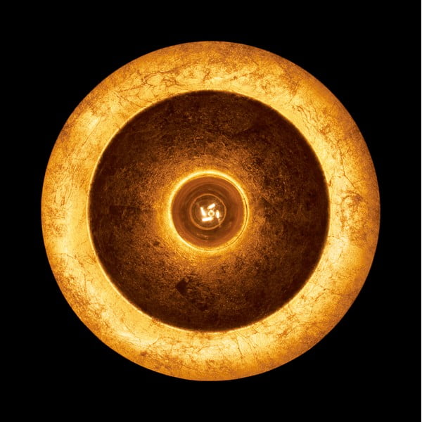 Podwójna lampa wisząca z wnętrzem w kolorze złota Sotto Luce Cinco-image-4