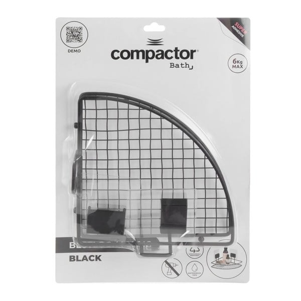 Samoprzyczepna narożna półka łazienkowa Compactor Magic Bath-image-4