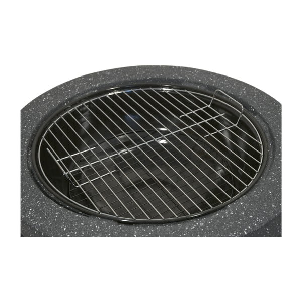 Czarne palenisko z kamienia Cattara La Palma-image-1