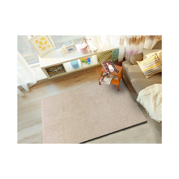 Kremowy dywan Universal Velur, 133x190 cm-image-1