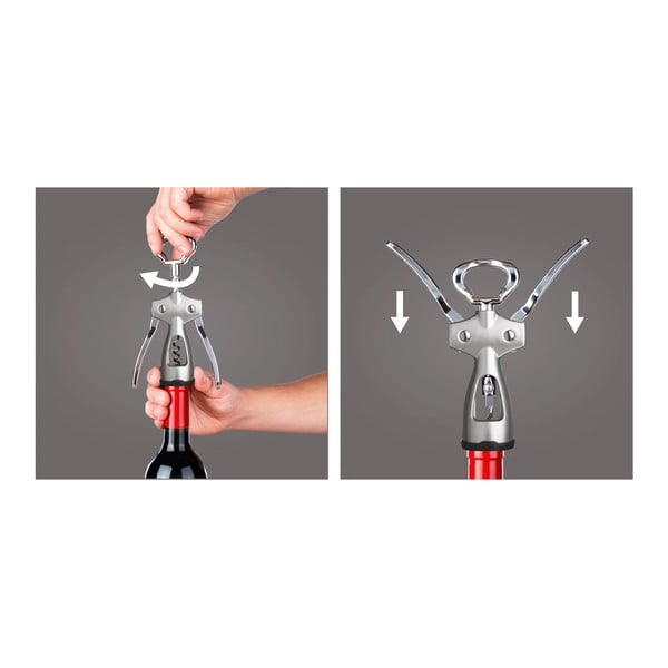 Korkociąg ze stali nierdzewnej – VacuVin-image-3