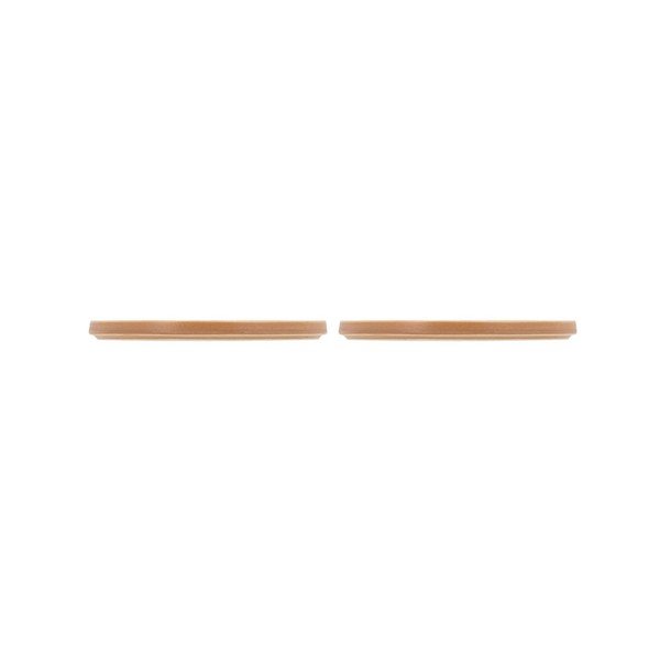 Beżowe porcelanowe talerzyki deserowe zestaw 2 szt. ø 20,8 cm Fjord – Villa Collection-image-1