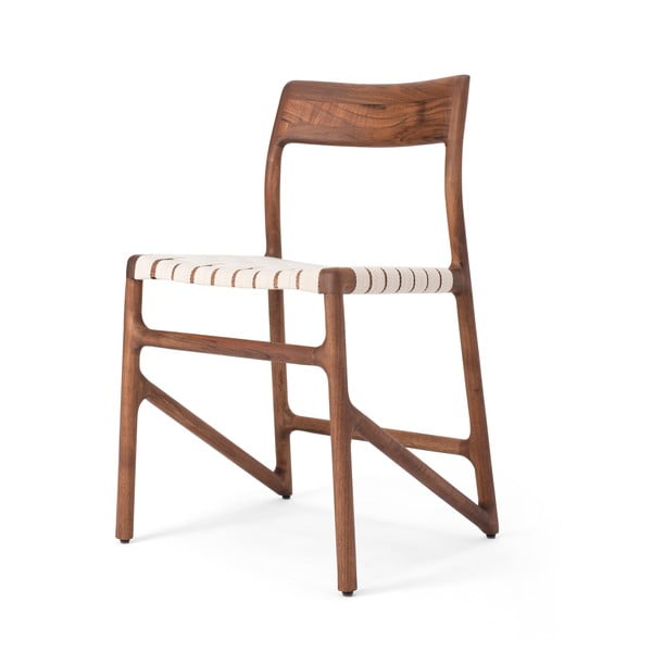 Brązowo-kremowe krzesło Fawn – Gazzda