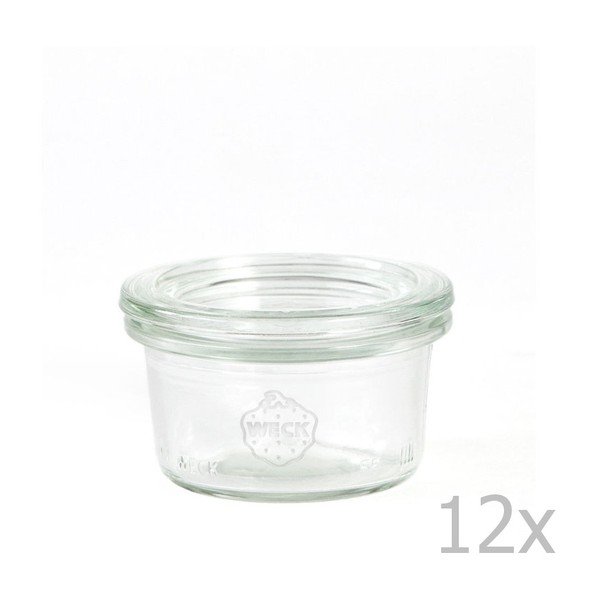 Zestaw 12 słoików Weck Sturz, 50 ml