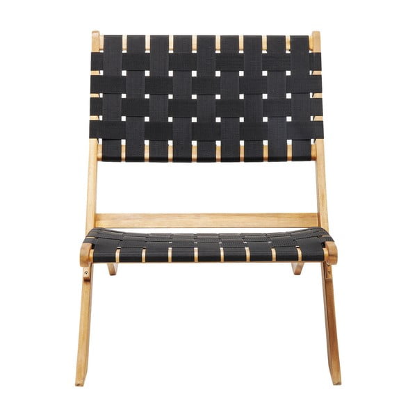 Czarny fotel Ipanema – Kare Design