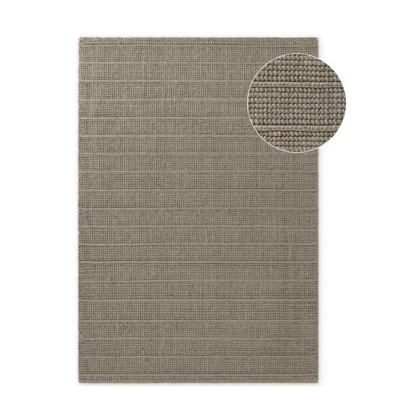 Szary wełniany dywan tkany ręcznie 200x300 cm Camden Parker – Ted Baker