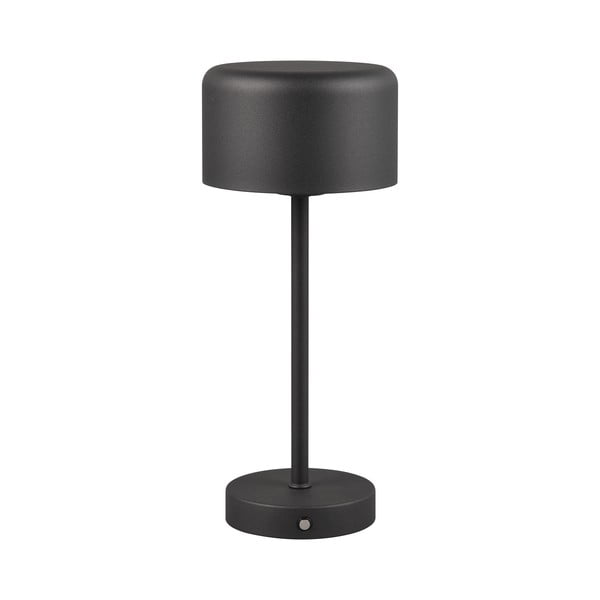 Lampa stołowa LED w kolorze matowej czerni ze ściemniaczem (wys. 30 cm) Jeff – Trio