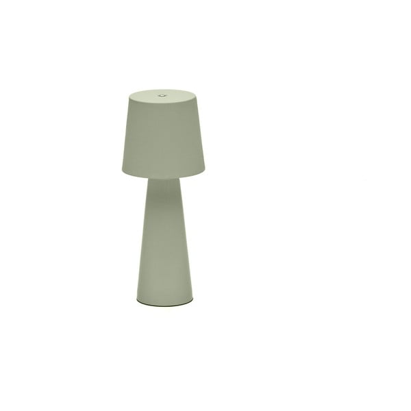 Miętowa lampa stołowa LED ze ściemniaczem i metalowym kloszem (wysokość 25 cm) Arenys – Kave Home
