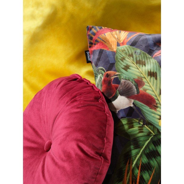 Czerwona poduszka ogrodowa Hartman Jolie, ø 40 cm-image-3
