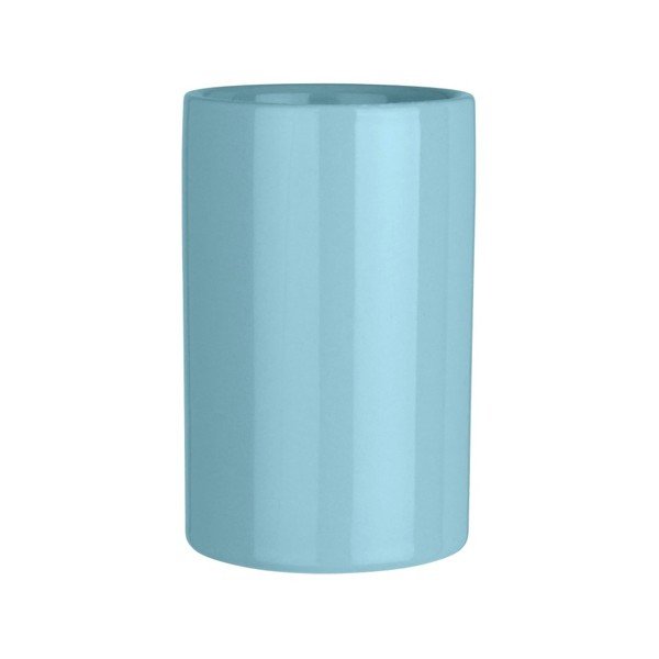 Jasnoniebieski kubek na szczoteczki do zębów Wenko Polaris Blue-image-1