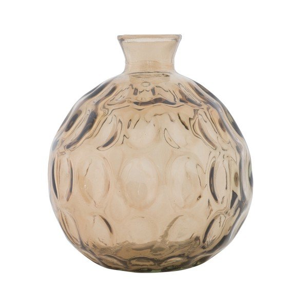 Szary wazon ze szkła z recyklingu Mauro Ferretti Ball, ⌀ 14 cm-image-3