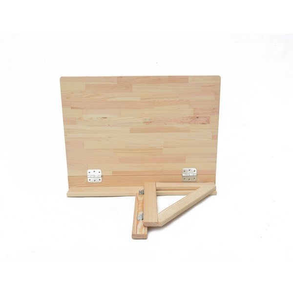 Wiszący stolik balkonowy z litego drewna sosnowego 59x79 cm – Rojaplast-image-4