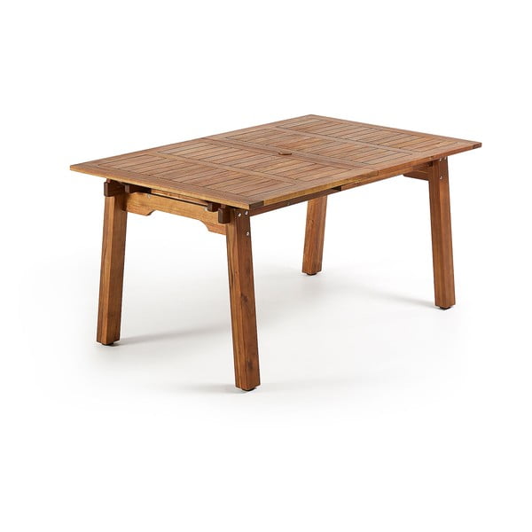Stół rozkładany z drewna akacjowego La Forma Hemming, 160x100 cm