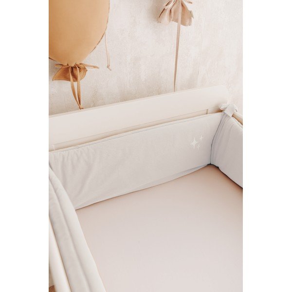 Ochraniacz do łóżeczka 180 cm Stars – Malomi Kids-image-1