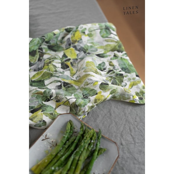 Lniany bieżnik 40x200 cm Lotus – Linen Tales-image-1