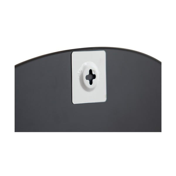 Lustro z czarną ramą WOOOD Philou, 59x60 cm-image-2