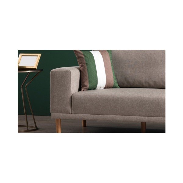 Kremowa sofa 3-osobowa Franz-image-2