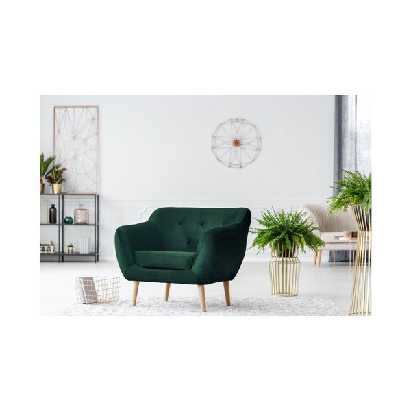 Zielony fotel Mazzini Sofas Amelie-image-3