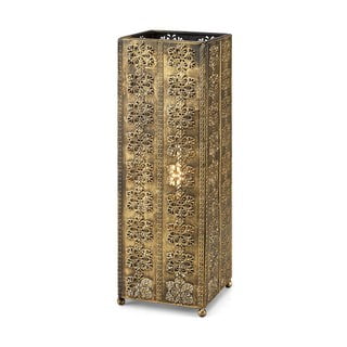 Brązowa lampa stołowa Markslöjd Agra, wys. 33,5 cm