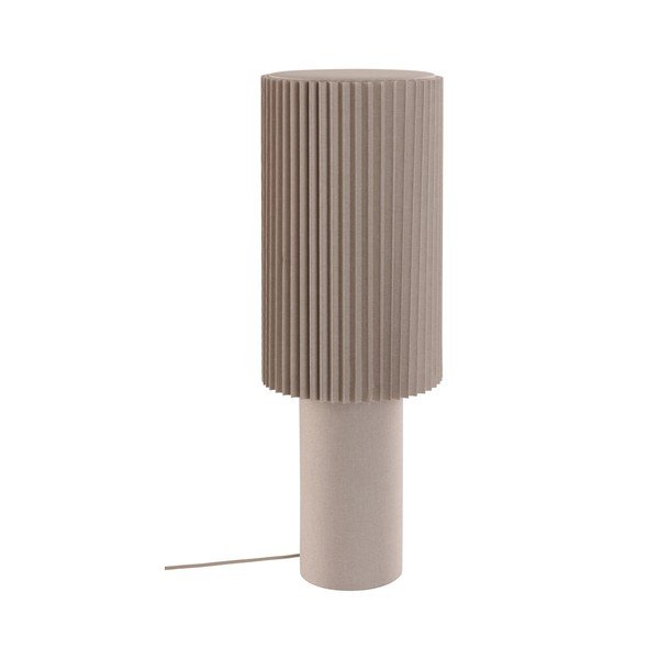 Beżowa tekstylna lampa stojąca (wysokość 80 cm) Harriet – Jotex